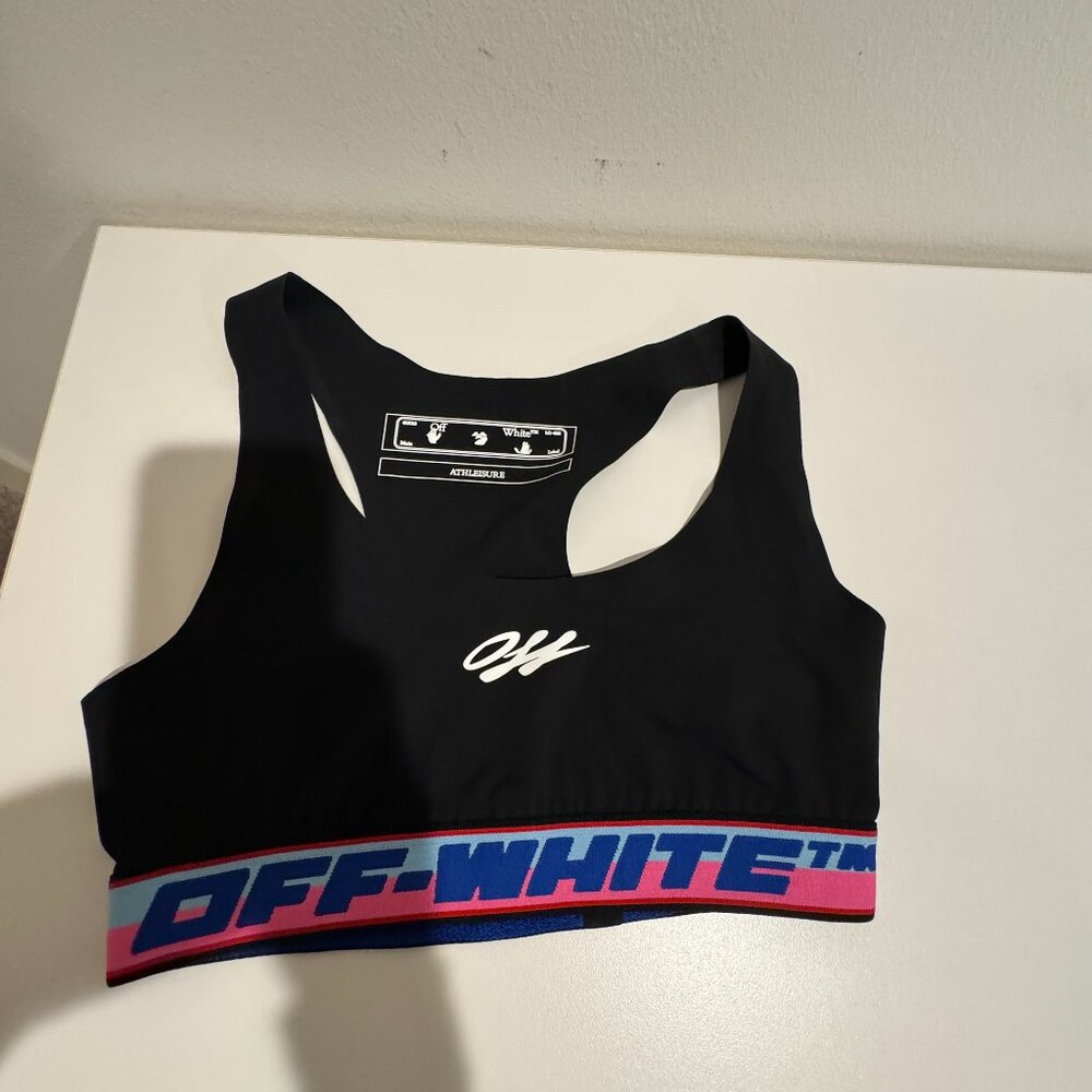 Off-White Sports Bra/Crop top